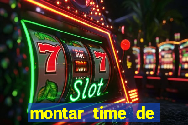 montar time de futebol site